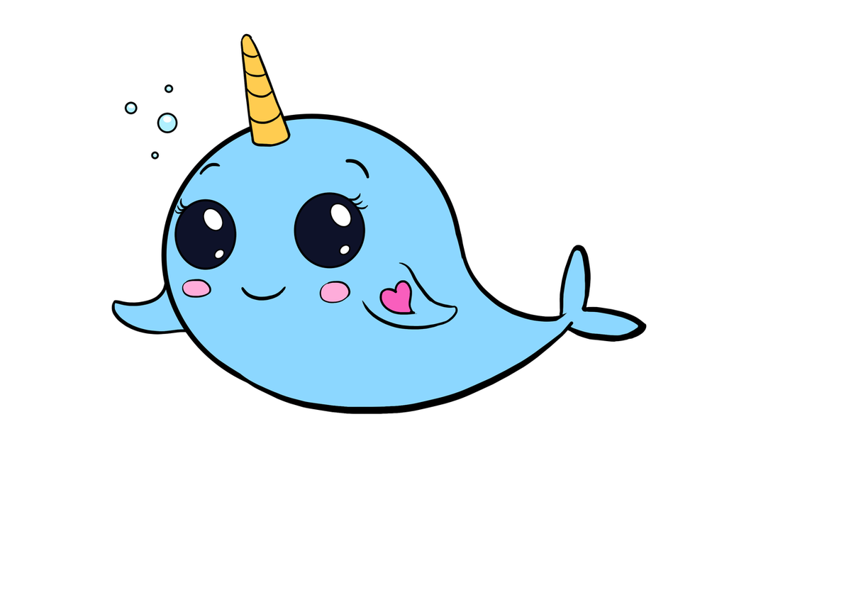 1200x849 Collection Of Free Narwhal Drawing Fish Download On Ui Ex