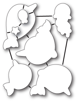 270x351 I'm A Narwhal Die Set