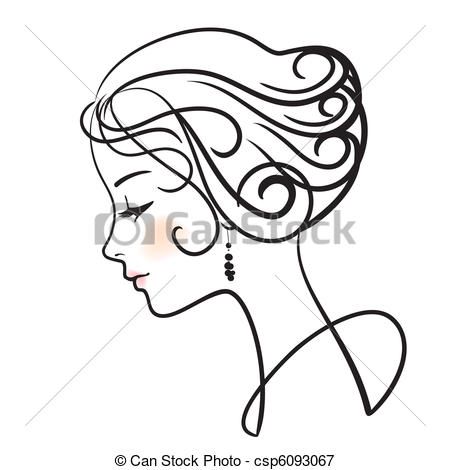 450x470 image result for how to draw side profile woman artsy mystical