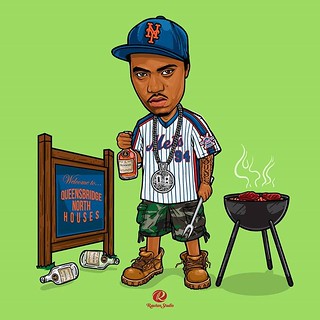 320x320 Nas Rapper Cartoon Commission
