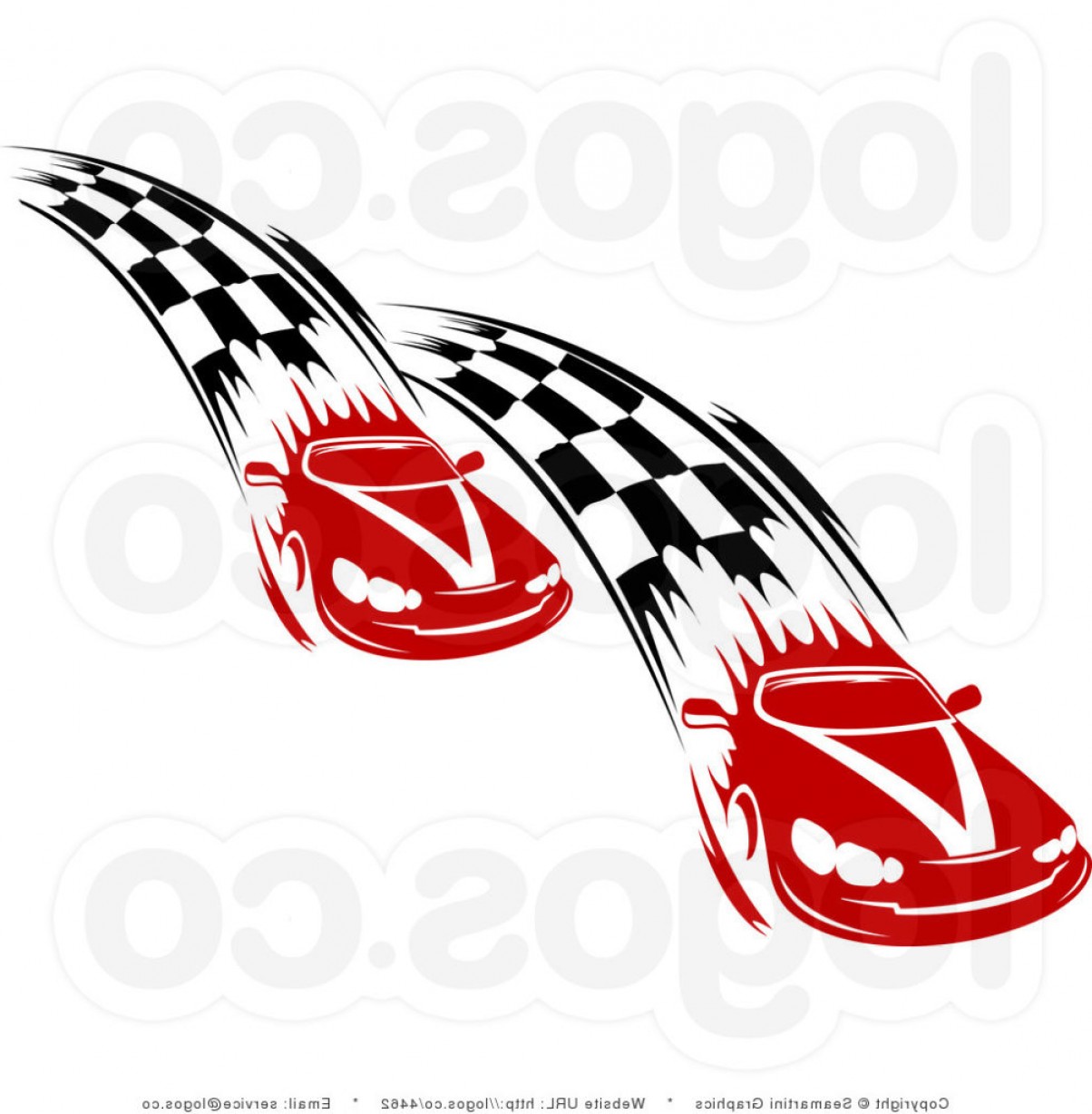 1204x1228 Racer Clipart Race Royalty Free Red Cars And Checkered Streaks