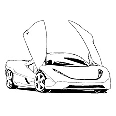 230x230 Top Race Car Coloring Pages For Your Little Ones