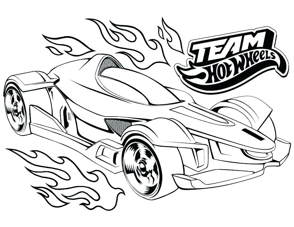 951x736 Free Race Car Coloring Pages
