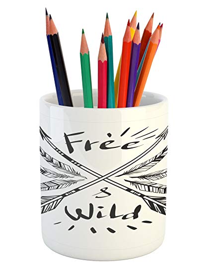 421x550 Lunarable Arrow Pencil Pen Holder, Native American