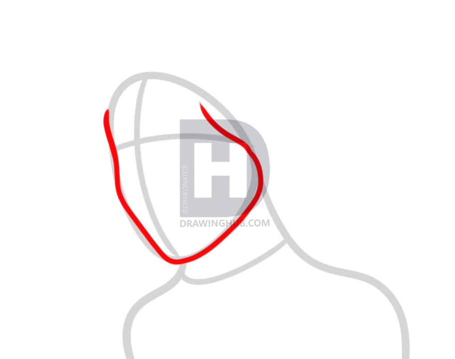 912x720 How To Draw A Native American, Step