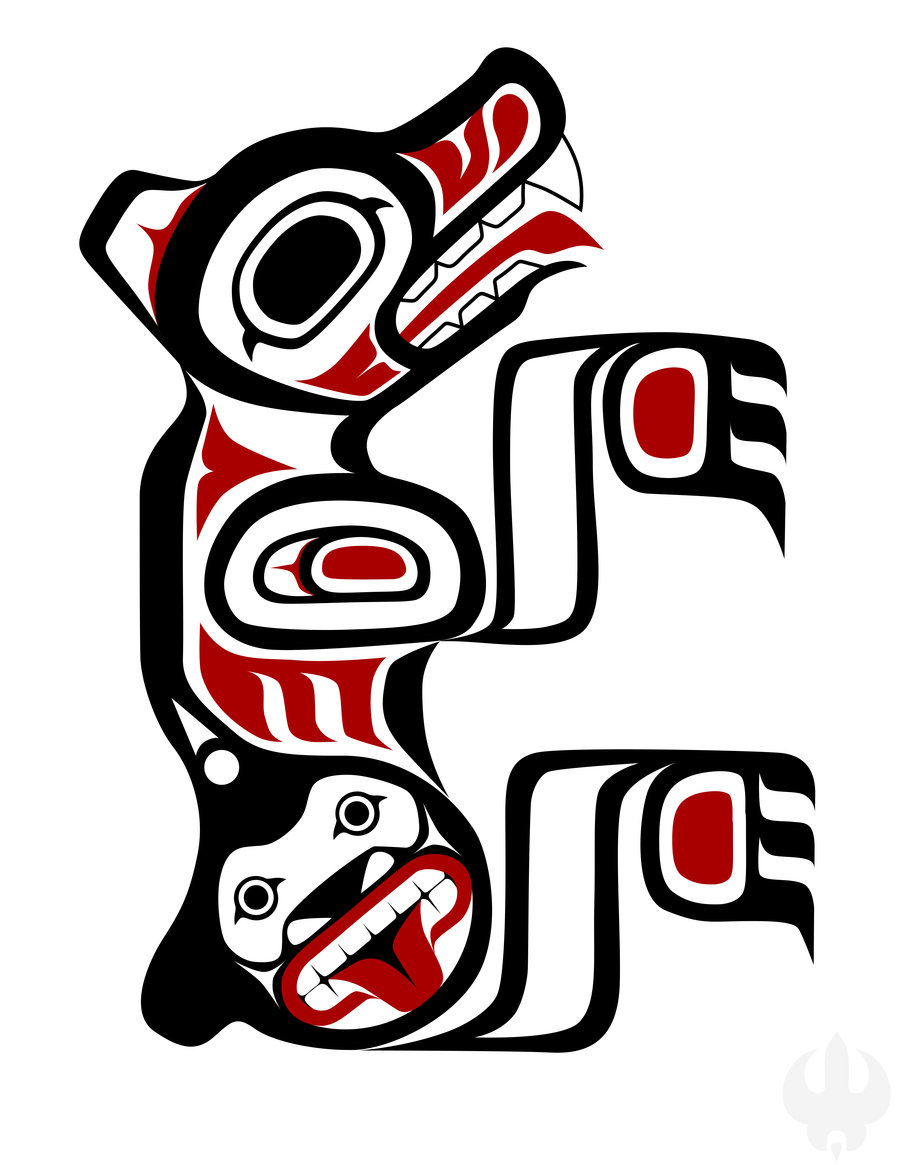 900x1165 Native American Bear Drawings