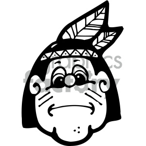 300x300 Native American Clipart