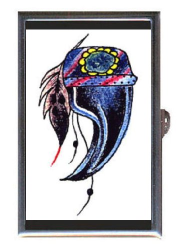 354x500 Native American Bear Claw Guitar Pick Or Pill Box Usa