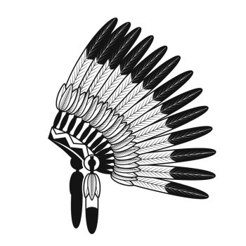 350x350 You Searched For Hand Drawing Native American Indian Chief Headdress