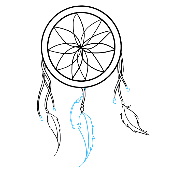 680x678 How To Draw A Dream Catcher