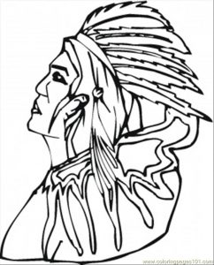242x300 ideas of native american indian colouring fancy red indian
