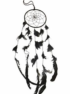 225x300 Dream Catcher Black Feather Coloured Dreamcatcher Native American