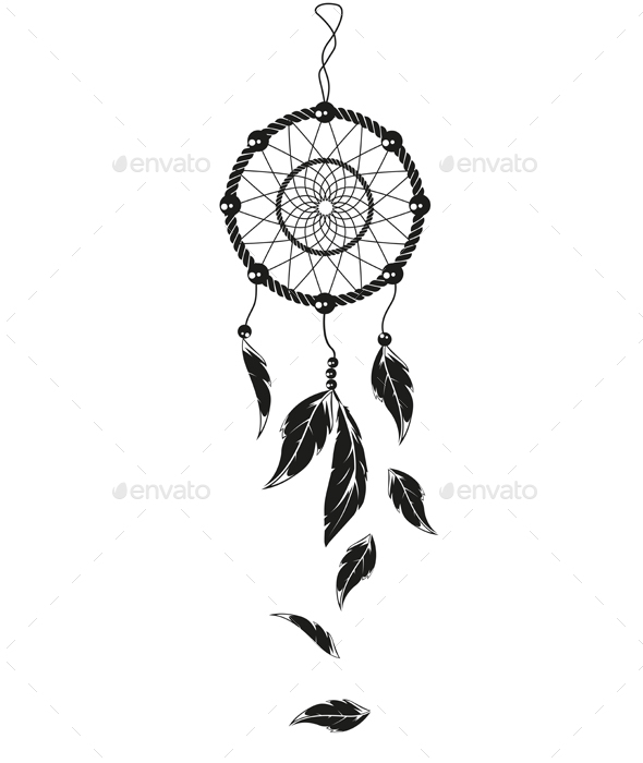 590x700 Dream Catcher Drawings Simple