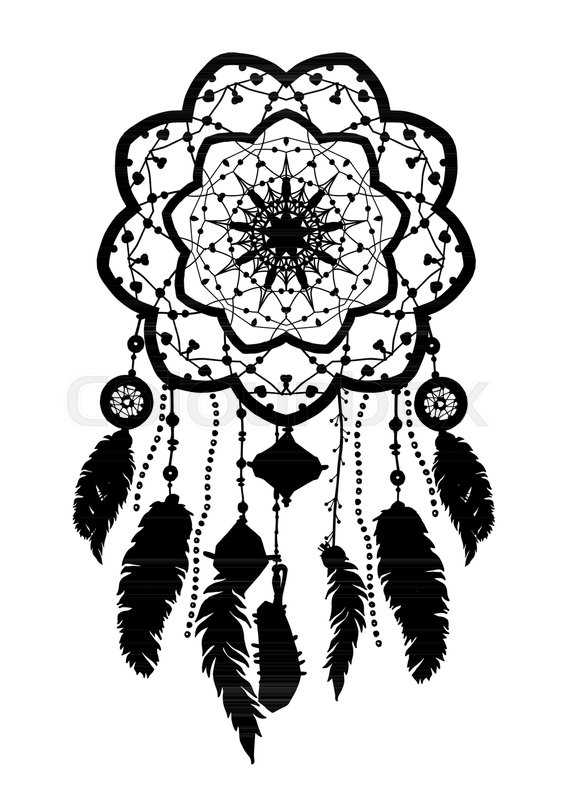 567x800 Native American Indian Talisman Stock Vector Colourbox