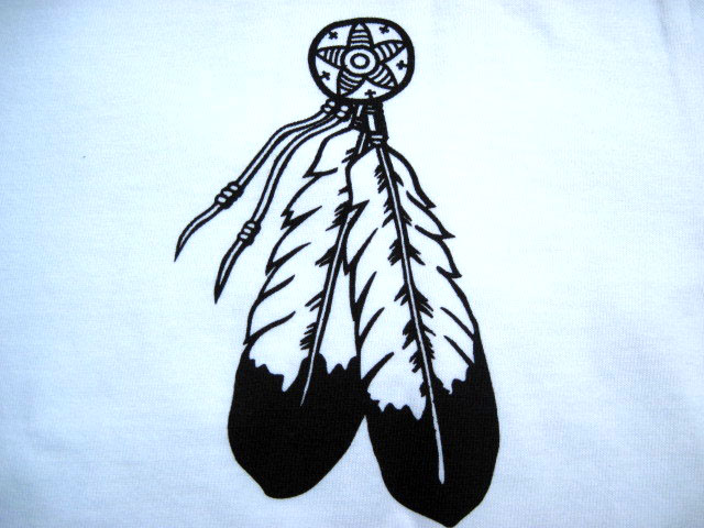 640x480 Free Mart Wear House Native American! Back Print Eagle