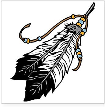 Native American Feather Drawing | Free download on ClipArtMag