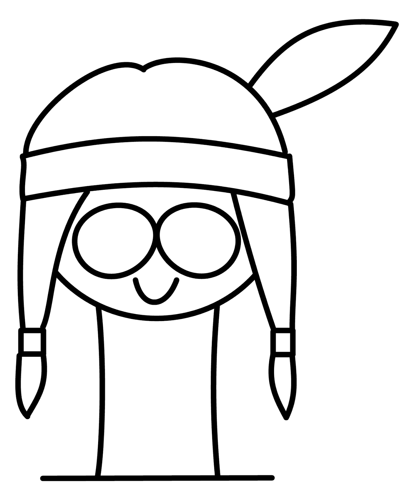 1333x1600 How To Draw Cartoons American Indian