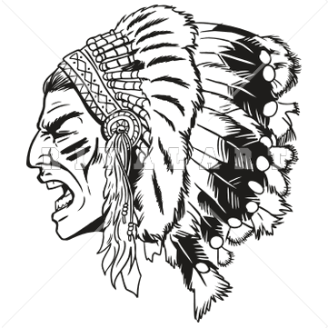 361x361 Indian Chief Headdress Clipart