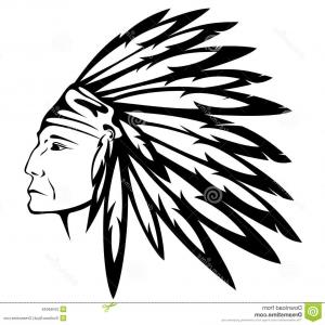 300x300 Stock Illustration Native American Indian Chief Head Sohadacouri