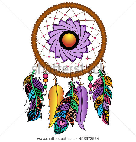 450x470 Native America Indian Symbol Clipart In Color
