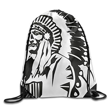 425x425 Chjoo Drawstring Backpack Unisex Gym Bag Sketchy Hand