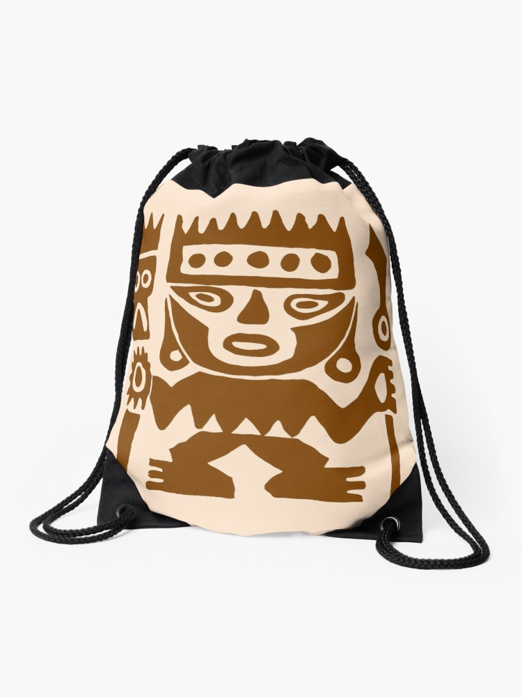 750x1000 Warrior, Ancient Native American Drawing