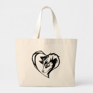 307x307 Native American Wolf Bags Zazzle