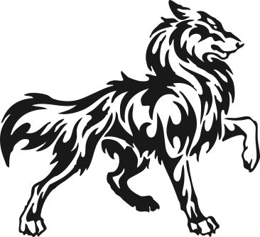 366x334 Collection Of Free Drawing Wolves Symbol Download On Ui Ex