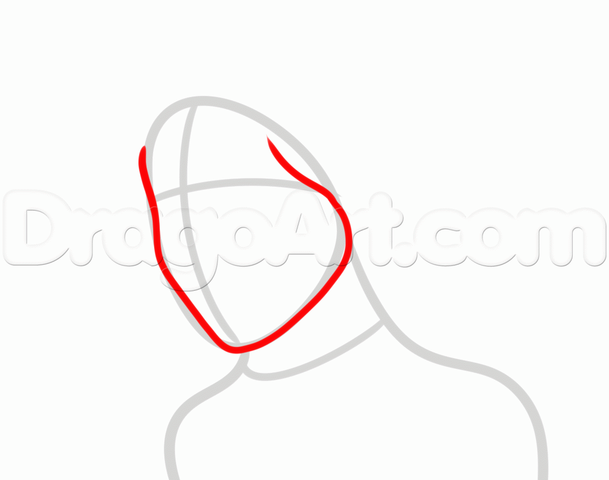 1193x941 How To Draw A Native American, Step