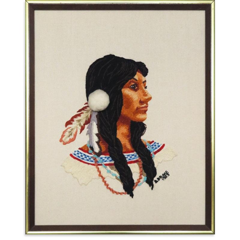 800x800 Native American Woman Poster Child Prints Found Art One