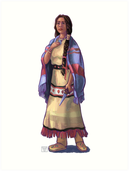 413x549 Natoma Native American Art Prints