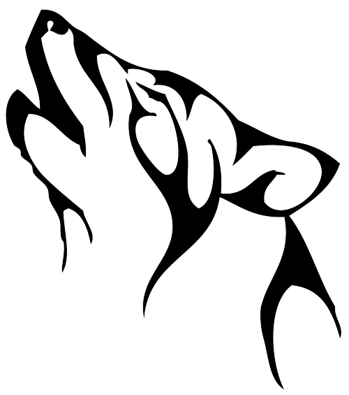 500x565 Collection Of Free Wolf Vector Native Download On Ui Ex