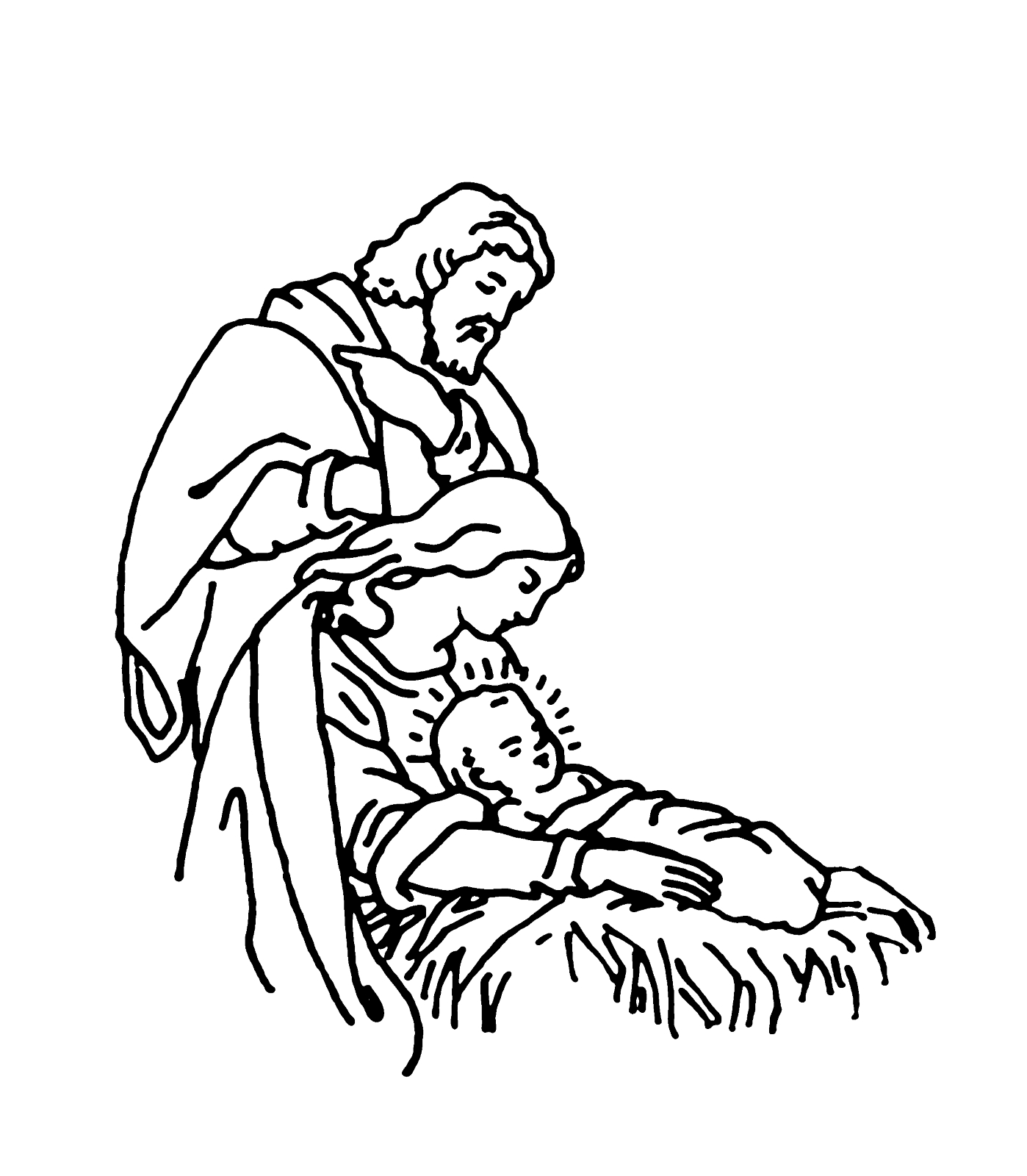 1398x1600 Nativity