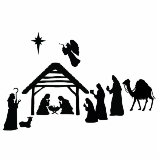 Nativity Scene Drawing | Free download on ClipArtMag