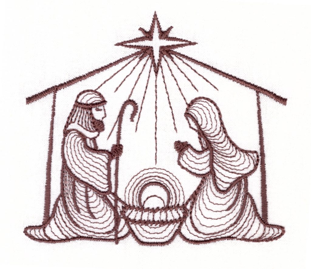 1024x886 Nativity Scene Serendipity Embroidery