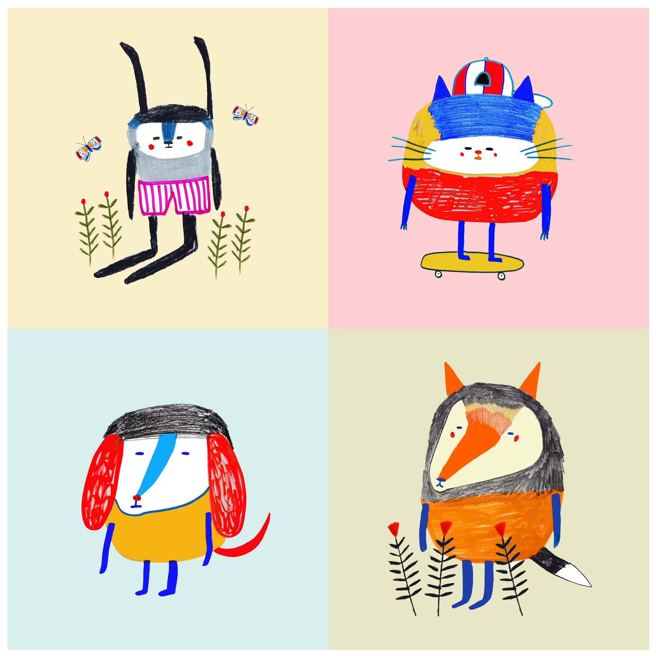 2208x2208 Childrens Illustrations