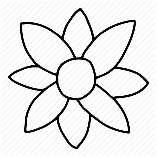 512x512 Collection Of Free Nature Drawing Flower Download On Ui Ex