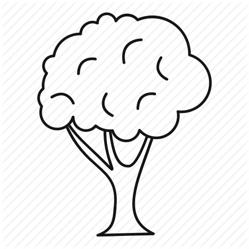 512x512 Environment, Line, Nature, Outline, Plant, Snow, Tree Icon