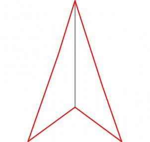 302x285 Draw A Nautical Star, Step