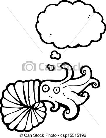 362x470 Cartoon Nautilus Squid