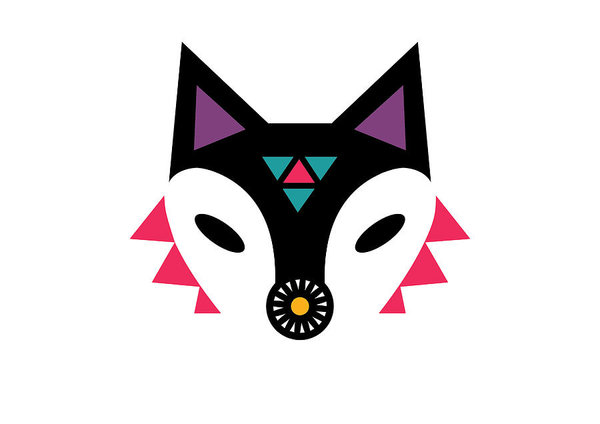 600x424 navajo fox art print