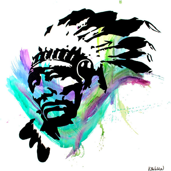 600x600 navajo indians paintings
