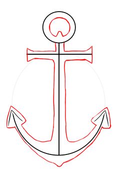 236x337 Best Anchor Drawings Images Anchor Tattoos, Draw, Tattoo Drawings