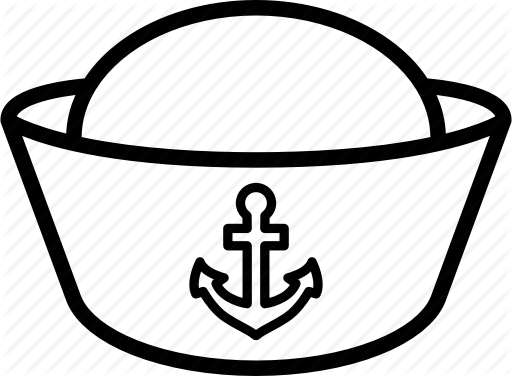 512x376 Hat, Headwear, Navy, Sailor Icon