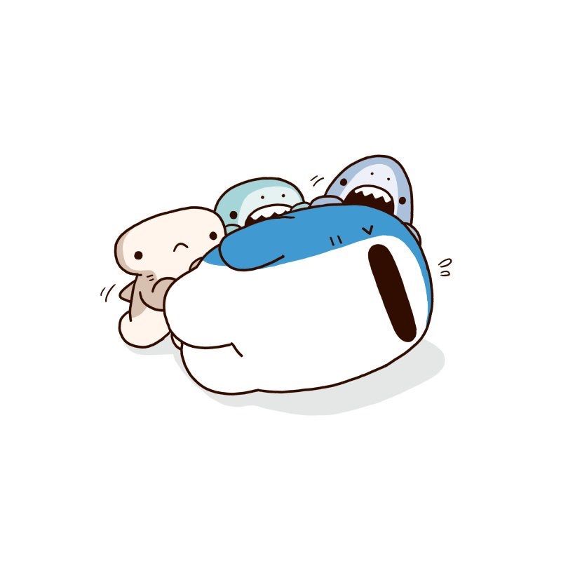 800x800 Omnom, Official Seal Taster In Doodle