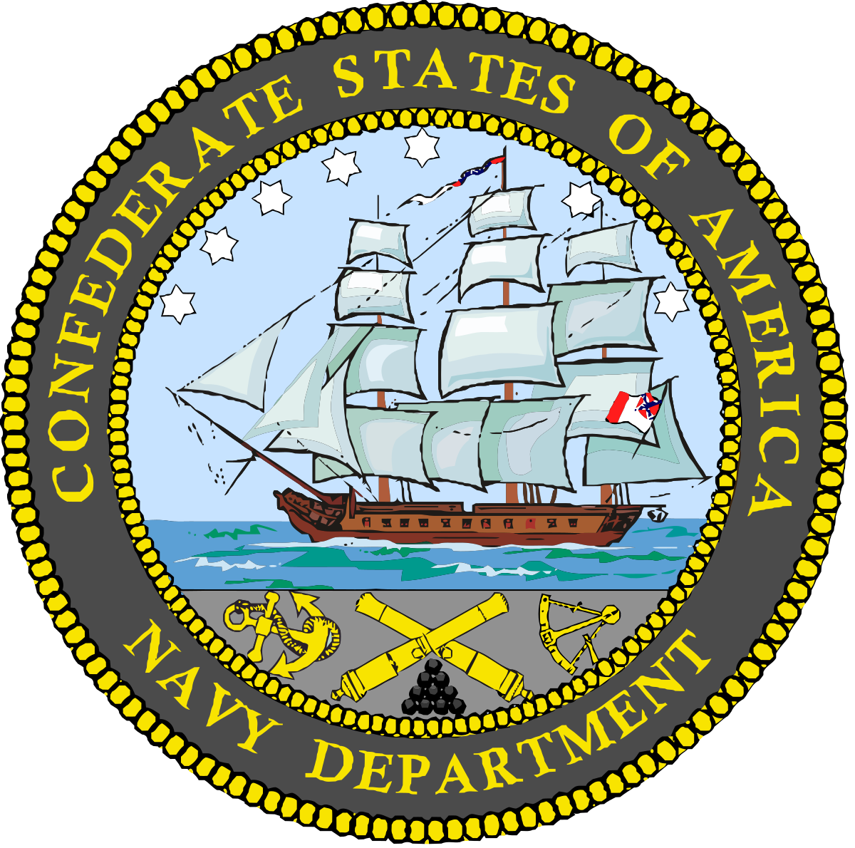 1200x1190 Confederate States Navy