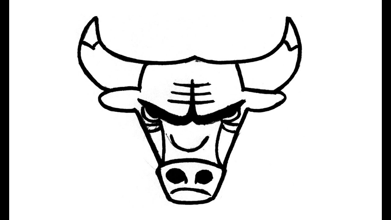 1280x720 How To Draw The Chicago Bulls Logo