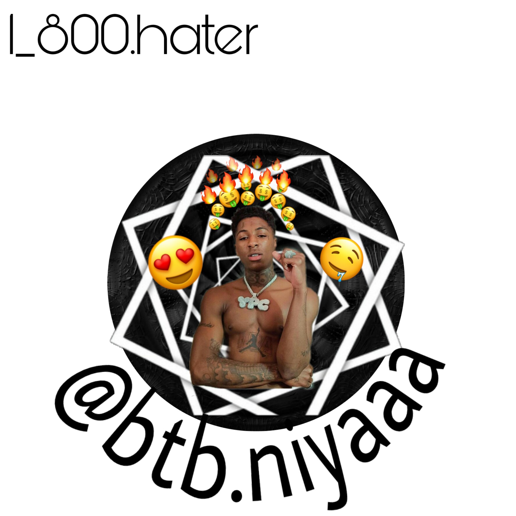 1773x1773 Freetoedit Nbayoungboy Rapper Edit Emojis Music