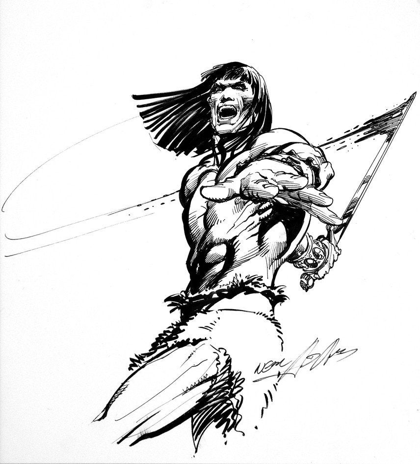 856x944 neal adams conan the barbarian