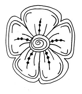 280x320 Drawing A Doodle Flower Is Easy! This Step Process Will Have You